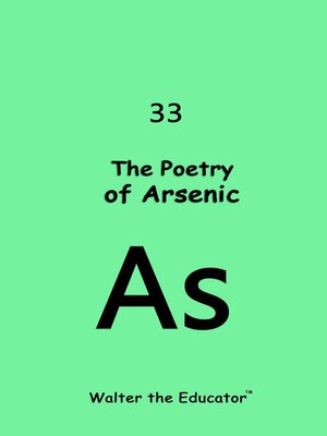 cover image of The Poetry of Arsenic